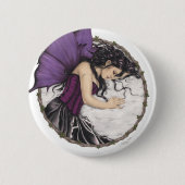 Winter Sleep Fairy Button (Voorkant)