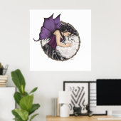Winter Sleep Fairy Poster (Thuiskantoor)