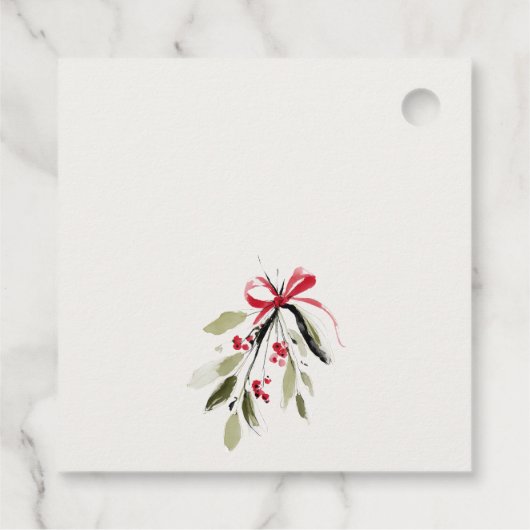 Winter Sleigh Its Cold Outside Neutral Baby Shower Bedankjes Labels (Achterkant)