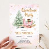 Winter Sleigh Snowflakes Kerstfeest Kaart