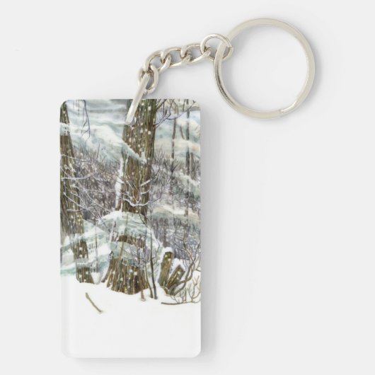 Winter Sleutelhanger (achterkant)