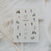 WINTER SLOPES  FEESTDAGENKAART