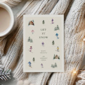 WINTER SLOPES  FEESTDAGENKAART