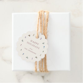 WINTER SLOPES Holiday Bedankjes Labels