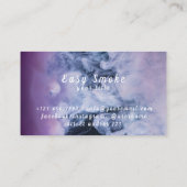 Winter Smoke Vape Shop Visitekaartje (Achterkant)