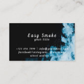 Winter Smoke Vape Shop Visitekaartje (Achterkant)