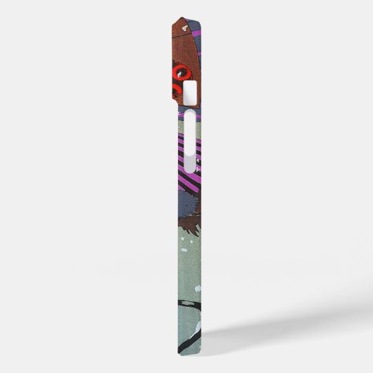 WINTER SNEART DECO MODE MONOGRAM Case-Mate iPhone CASE (Achterkant / Links)