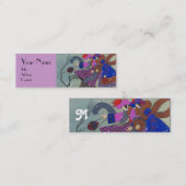 WINTER SNEEUW/BEAUTY MODE COSTUME DESIGNER MINI VISITEKAARTJE (Voorkant / Achterkant)