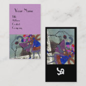 WINTER SNEEUW/BEAUTY MODE COSTUME DESIGNER VISITEKAARTJE (Voorkant / Achterkant)