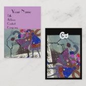 WINTER SNEEUW/BEAUTY MODE COSTUME DESIGNER VISITEKAARTJE (Voorkant / Achterkant)