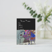 WINTER SNEEUW/BEAUTY MODE COSTUME DESIGNER VISITEKAARTJE (Staand voorkant)