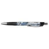 Winter Sneeuw Blau Camouflage Je naam Personalisee Pen (Bodem)