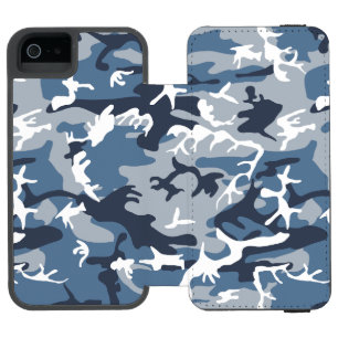 Winter Sneeuw Blauw Camouflage, Militair, Leger
