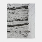 Winter Sneeuw Bomen   -     - Fleece Deken (Voorkant)