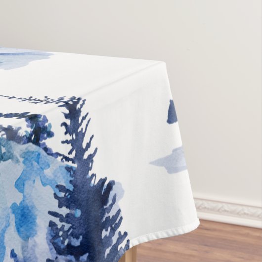 Winter sneeuw bruiloft tafelkleed (Voorbeeld)