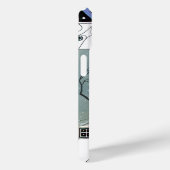 WINTER SNEEUW EN SWIRLS/MODE COSTUME DESIGNER Case-Mate iPhone CASE (Achterkant / Rechts)