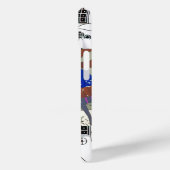 WINTER SNEEUW EN SWIRLS/MODE COSTUME DESIGNER Case-Mate iPhone CASE (Achterkant / Links)