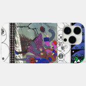 WINTER SNEEUW EN SWIRLS/MODE COSTUME DESIGNER Case-Mate iPhone CASE (Achterkant (horizontaal))