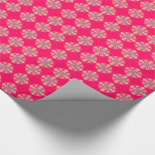 Winter - Sneeuw Glossy Wrapping Papier (Hoek)