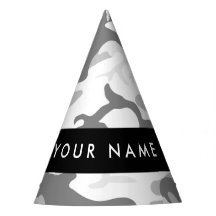 Winter Sneeuw Grijs Camouflage Je naam Personalise