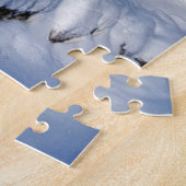 Winter Sneeuw Overdekte Bomen Puzzel (Zijkant)