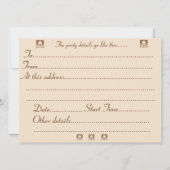 Winter Sneeuw Scène Origineel Fotografisch Kaart (Achterkant)