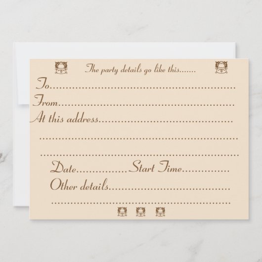 Winter Sneeuw Scène Origineel Fotografisch Kaart (Achterkant)