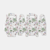 Winter Sneeuw Skiën Mountain Skigebieden Landschap Bedankdoosjes (Uitgevouwen)