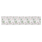 Winter Sneeuw Skiën Mountain Skigebieden Landschap Korte Tafelloper (Horizontaal)