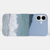 Winter Sneeuw sprankelend zwart en wit Case-Mate iPhone Case (Achterkant (horizontaal))