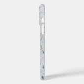 Winter Sneeuw sprankelend zwart en wit Case-Mate iPhone Case (Achterkant / Links)