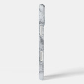 Winter Sneeuw sprankelend zwart en wit Case-Mate iPhone Case (Achterkant / Rechts)