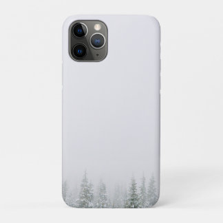 Winter Sneeuw sprankelend zwart en wit Case-Mate iPhone Case