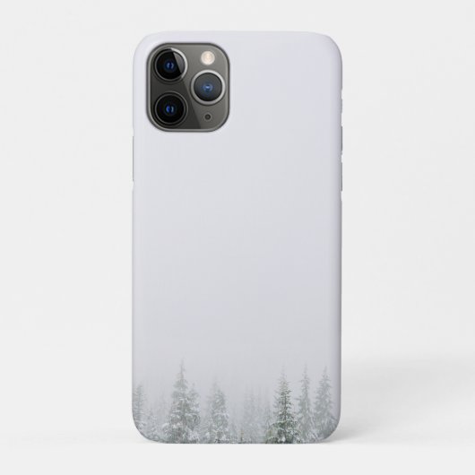 Winter Sneeuw sprankelend zwart en wit Case-Mate iPhone Case (Achterkant)