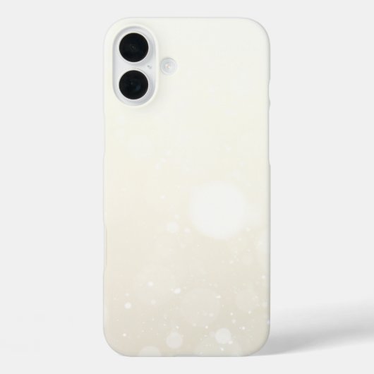 Winter Sneeuw sprankelend zwart en wit Case-Mate iPhone Case (Achterkant)