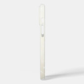Winter Sneeuw sprankelend zwart en wit Case-Mate iPhone Case (Achterkant / Links)
