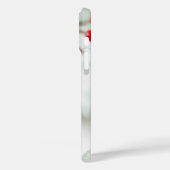 Winter Sneeuw sprankelend zwart en wit Case-Mate iPhone Case (Achterkant / Links)