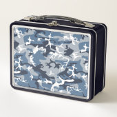 Winter Sneeuwblauwe Camouflage, Militair, Leger (Voorkant)