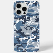 Winter Sneeuwblauwe Camouflage, Militair, Leger Case-Mate iPhone Case (Achterkant)