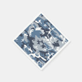 Winter Sneeuwblauwe Camouflage, Militair, Leger Servet (Hoek)