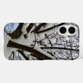Winter Sneeuwboom Kroon Foto - Case-Mate iPhone Case (Achterkant (horizontaal))