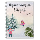 Winter Sneeuwdag Notitieboek (Voorkant)