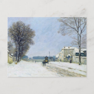 Winter, sneeuweffect, 1876 briefkaart