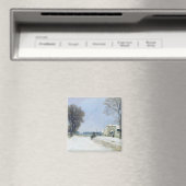 Winter, sneeuweffect, 1876 magneet (Insitu (Vaatwasser))