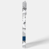 Winter Sneeuwgrijs Camouflage Jouw naam Personalis Case-Mate iPhone Case (Achterkant / Rechts)