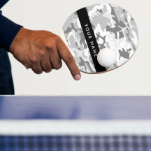 Winter Sneeuwgrijs Camouflage Jouw naam Personalis