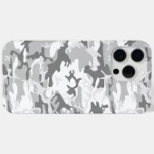 Winter Sneeuwgrijze camouflage, Militair, Leger Case-Mate iPhone Case (Achterkant (horizontaal))