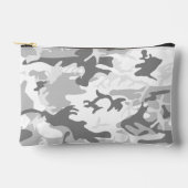 Winter Sneeuwgrijze camouflage, Militair, Leger Etui (Voorkant)