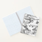 Winter Sneeuwgrijze camouflage, Militair, Leger Notitieboek (Binnen)
