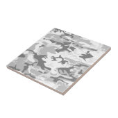 Winter Sneeuwgrijze camouflage, Militair, Leger Tegeltje (Zijkant)